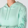Sudadera con capucha y Script Logo para mujer