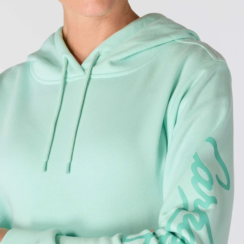 Sudadera con capucha y Script Logo para mujer