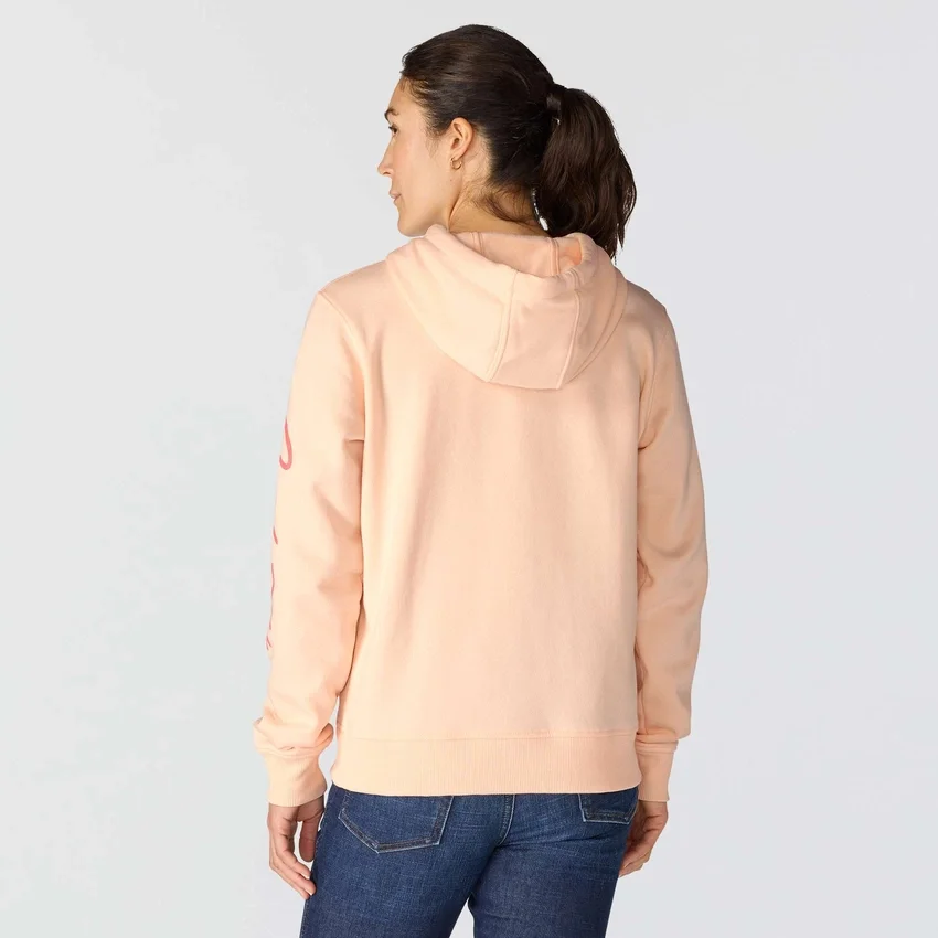 Sudadera con capucha y Script Logo para mujer