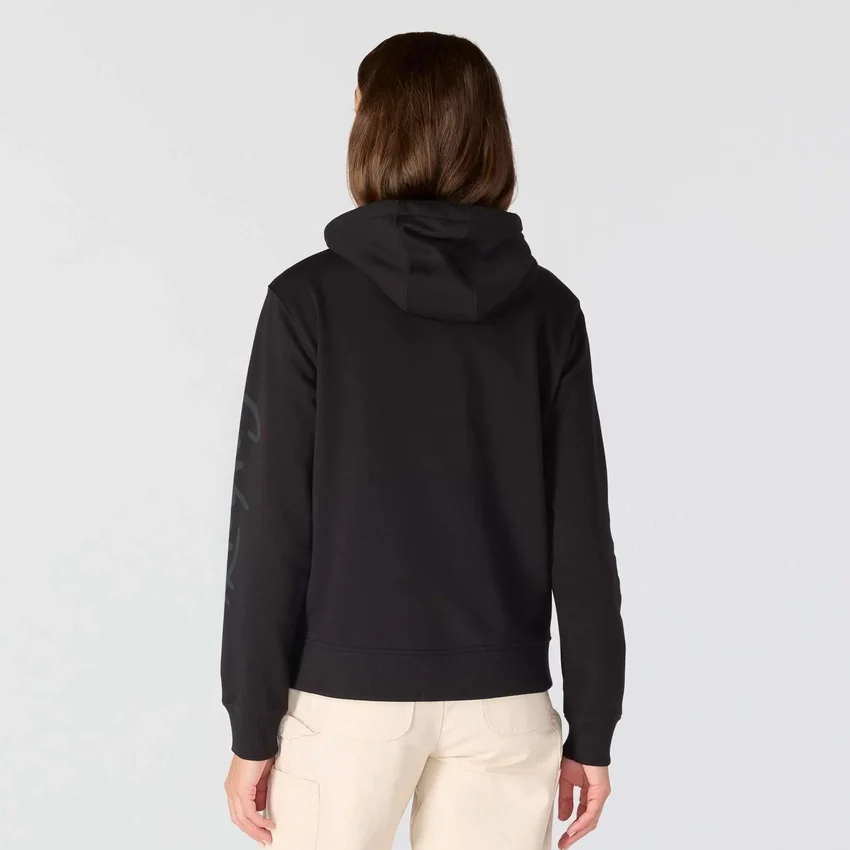 Sudadera con capucha y Script Logo para mujer