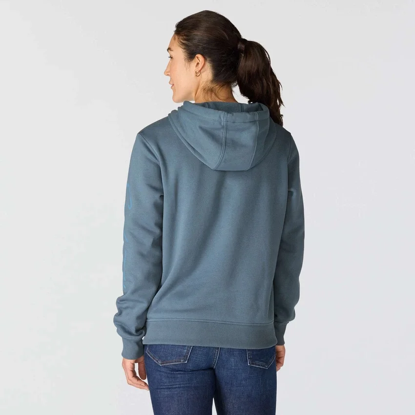 Sudadera con capucha y Script Logo para mujer