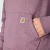 Sudadera con capucha y Script Logo para mujer
