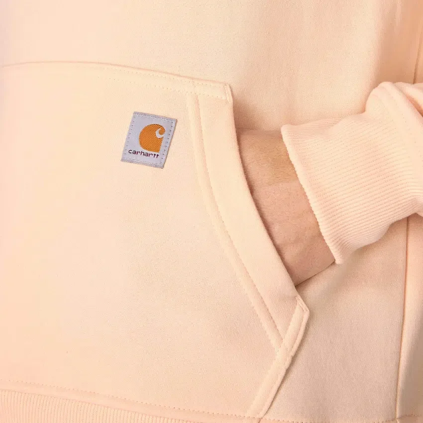 Sudadera con capucha y Script Logo para mujer