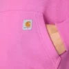 Sudadera con capucha y Script Logo para mujer