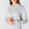 Sudadera con capucha y Script Logo para mujer