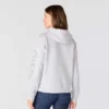 Sudadera con capucha y Script Logo para mujer