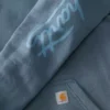 Sudadera con capucha y Script Logo para mujer