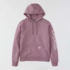 Sudadera con capucha y Script Logo para mujer