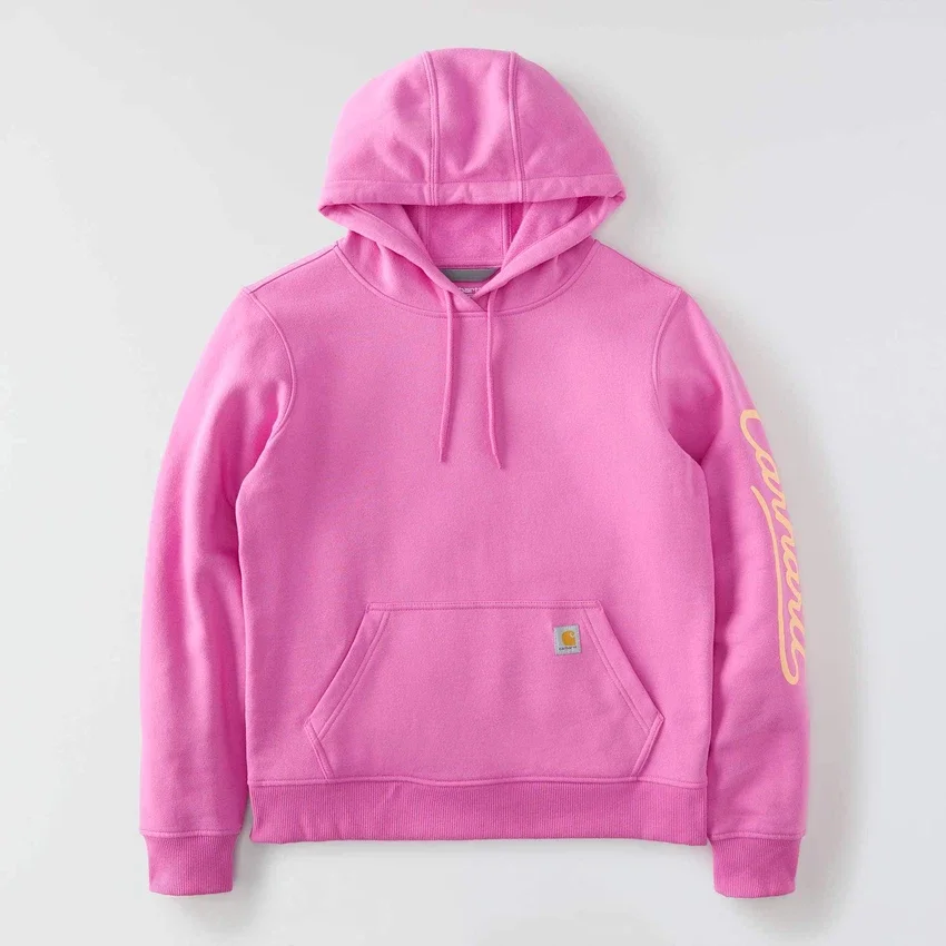 Sudadera con capucha y Script Logo para mujer