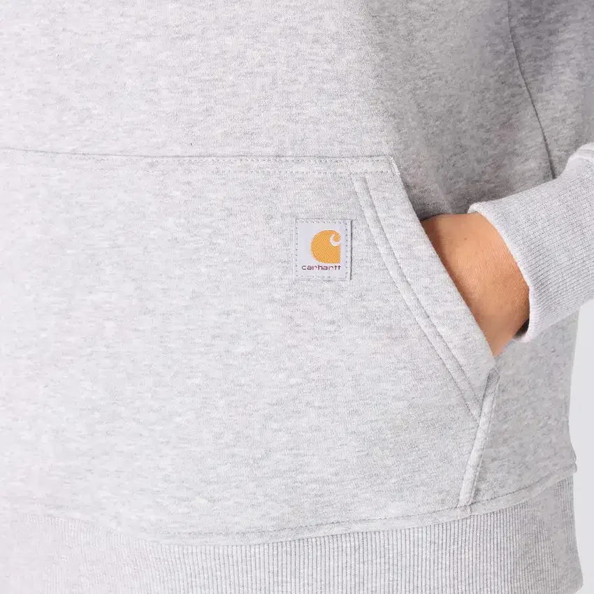 Sudadera con capucha y Script Logo para mujer