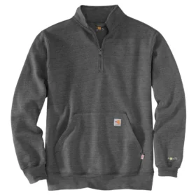 Sudadera con cremallera de un cuarto Fr Force Marquette para hombre - Sudaderas ignífugas