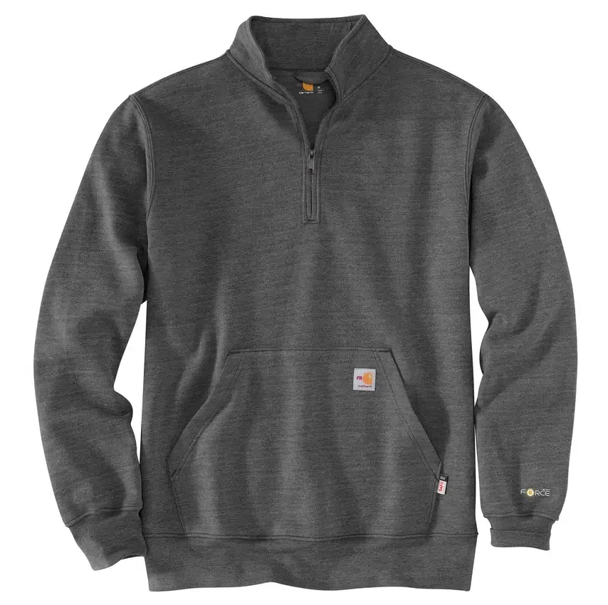 Sudadera con cremallera de un cuarto Fr Force Marquette para hombre - Sudaderas ignífugas