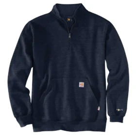 Sudadera con cremallera de un cuarto Fr Force Marquette para hombre - Sudaderas ignífugas
