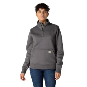 Sudadera con cremallera de un cuarto para mujer Clarksburg