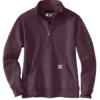 Sudadera con cremallera de un cuarto para mujer Clarksburg