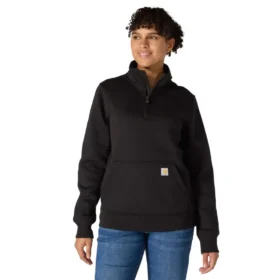 Sudadera con cremallera de un cuarto para mujer Clarksburg
