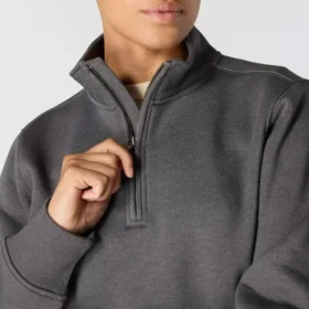 Sudadera con cremallera de un cuarto para mujer Clarksburg