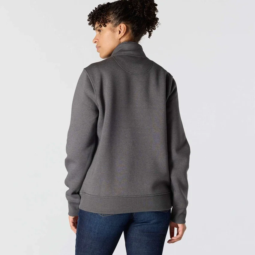 Sudadera con cremallera de un cuarto para mujer Clarksburg