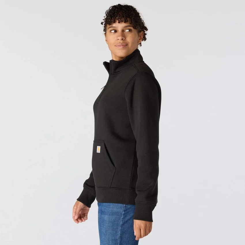 Sudadera con cremallera de un cuarto para mujer Clarksburg