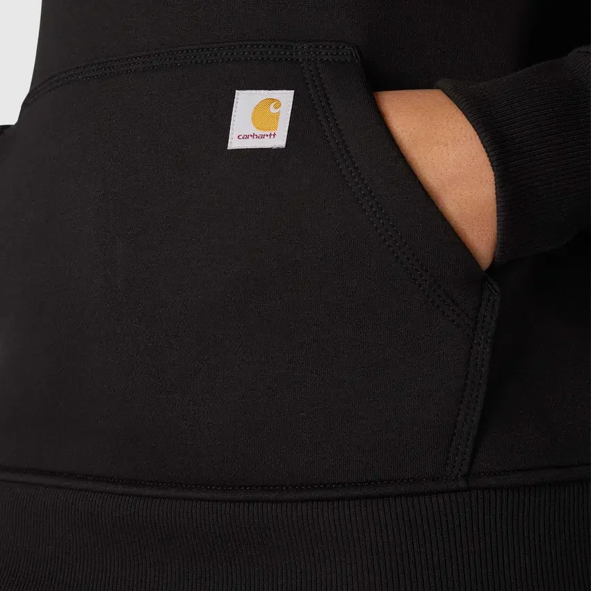 Sudadera con cremallera de un cuarto para mujer Clarksburg