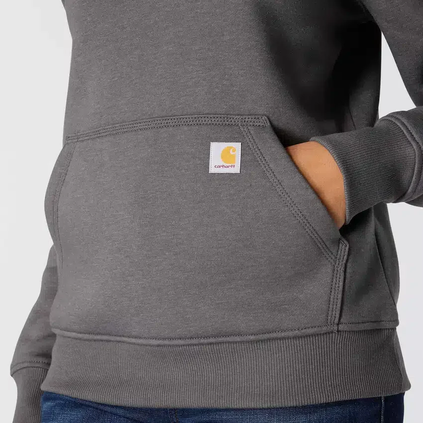 Sudadera con cremallera de un cuarto para mujer Clarksburg