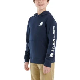 Sudadera con estampado y manguitos largos para niño (niños pequeños/niños/jóvenes)