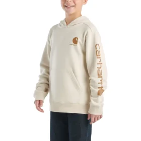 Sudadera con estampado y manguitos largos para niño (niños pequeños/niños/jóvenes)