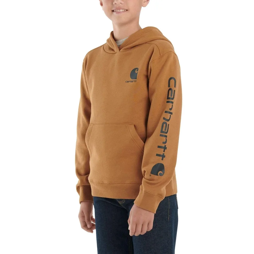 Sudadera con estampado y manguitos largos para niño (niños pequeños/niños/jóvenes)