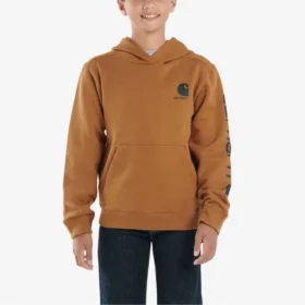 Sudadera con estampado y manguitos largos para niño (niños pequeños/niños/jóvenes)