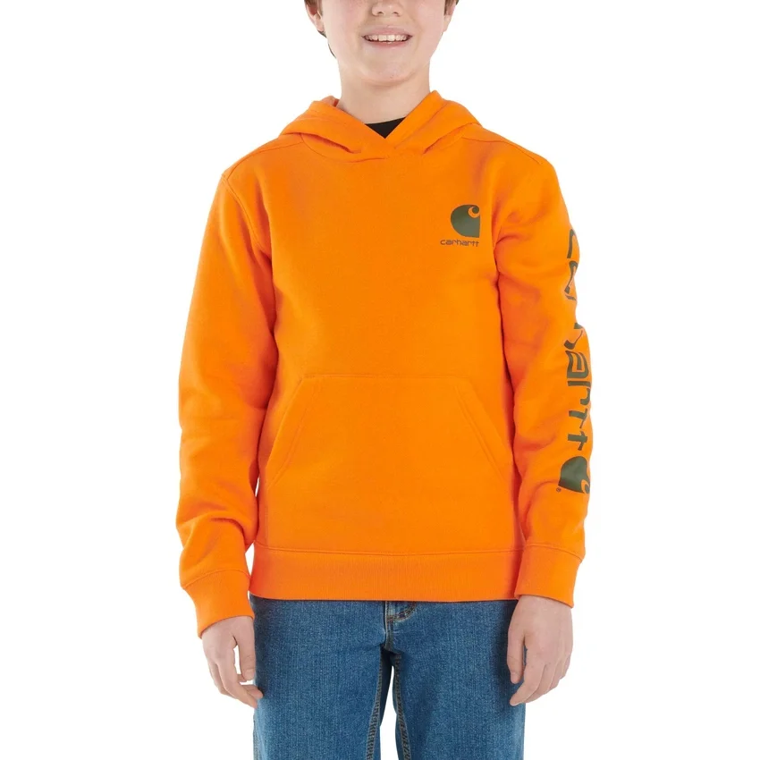 Sudadera con estampado y manguitos largos para niño (niños pequeños/niños/jóvenes)