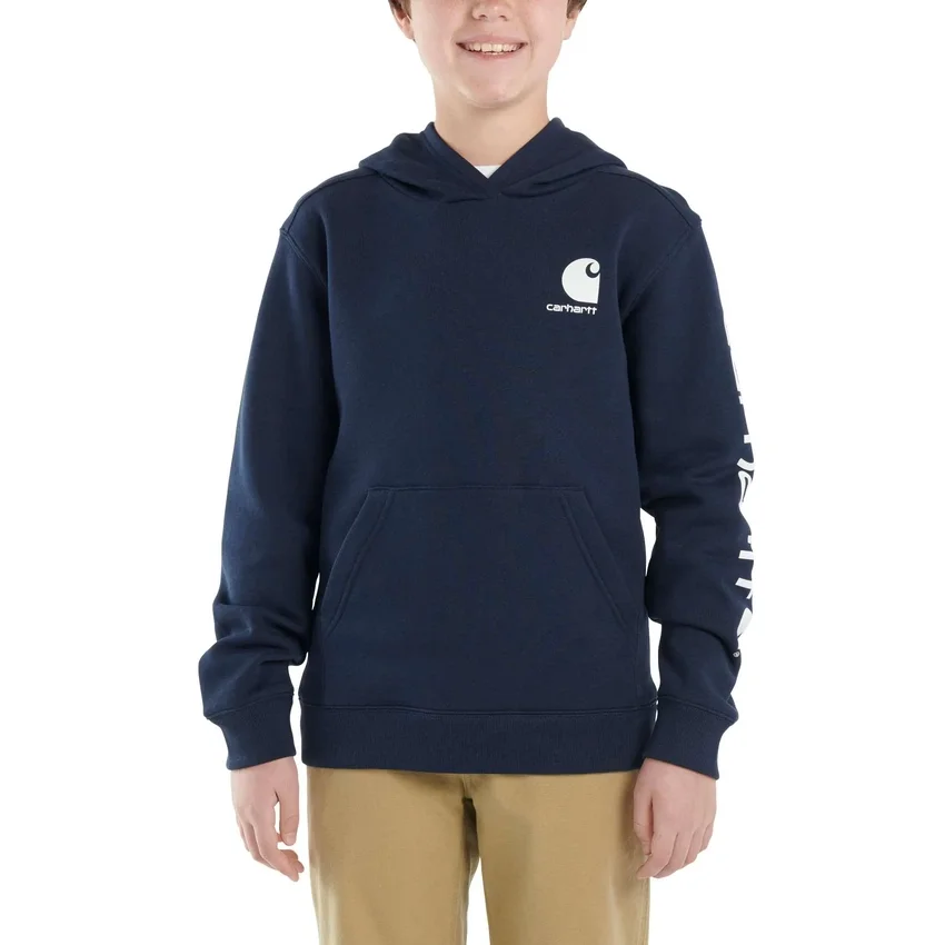 Sudadera con estampado y manguitos largos para niño (niños pequeños/niños/jóvenes)