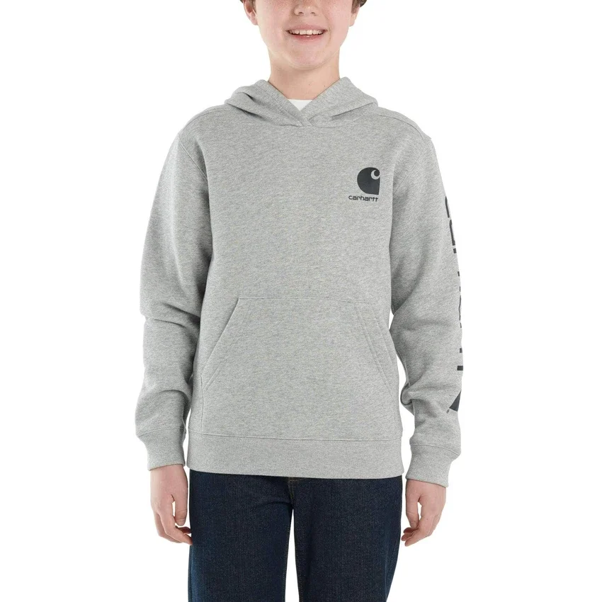 Sudadera con estampado y manguitos largos para niño (niños pequeños/niños/jóvenes)