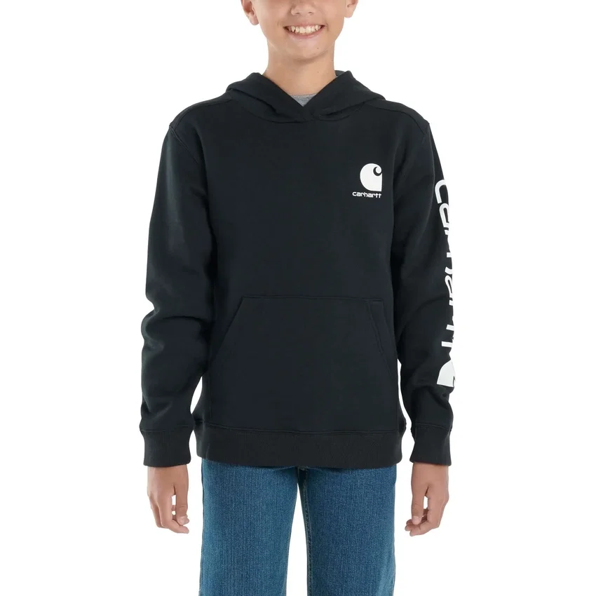 Sudadera con estampado y manguitos largos para niño (niños pequeños/niños/jóvenes)
