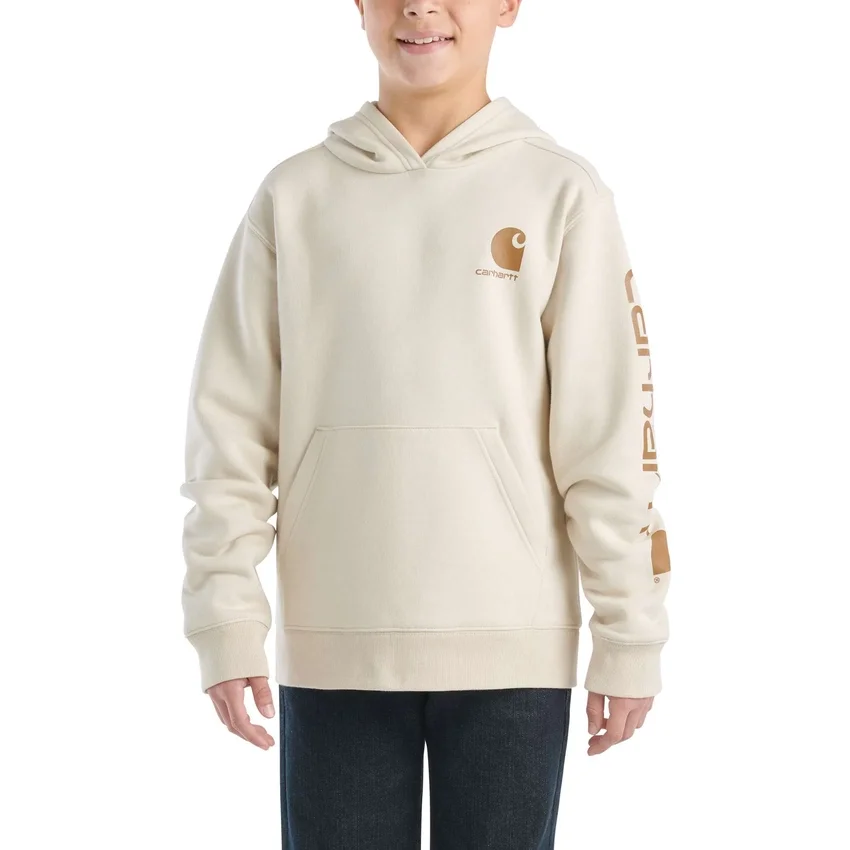Sudadera con estampado y manguitos largos para niño (niños pequeños/niños/jóvenes)