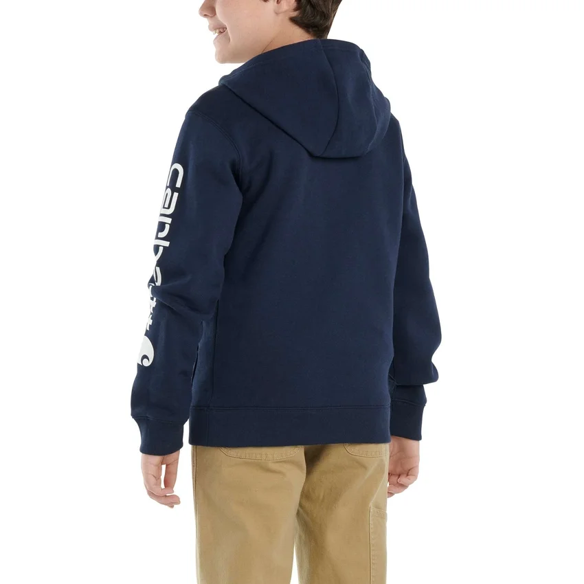 Sudadera con estampado y manguitos largos para niño (niños pequeños/niños/jóvenes)