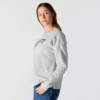 Sudadera cuello redondo con estampado carhartt 1889 de peso medio y corte holgado para mujer