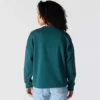 Sudadera cuello redondo con estampado carhartt 1889 de peso medio y corte holgado para mujer