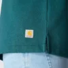 Sudadera cuello redondo con estampado carhartt 1889 de peso medio y corte holgado para mujer