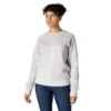 Sudadera cuello redondo con estampado gráfico, corte holgado y peso medio para mujer