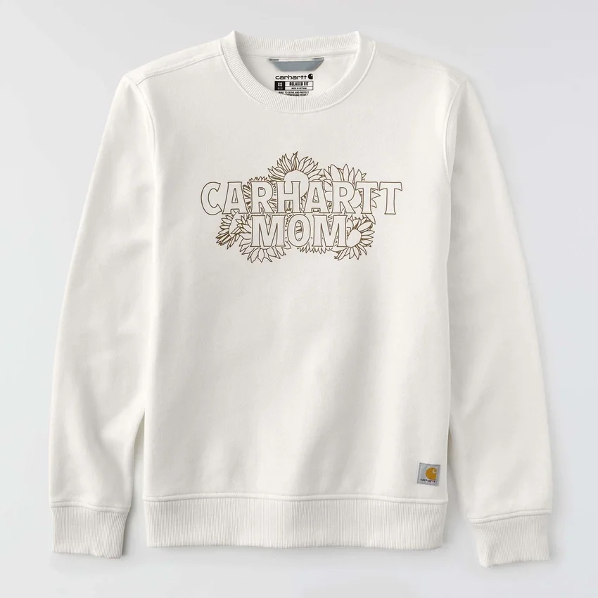 Sudadera cuello redondo con estampado «Sawyer» para el Día de la Madre