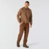 Sudadera cuello redondo de forro polar grueso de la serie Crafted para hombre