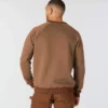 Sudadera cuello redondo de forro polar grueso de la serie Crafted para hombre
