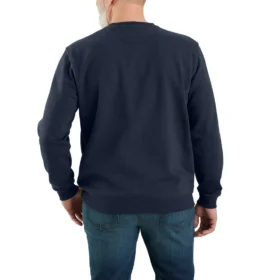 Sudadera cuello redondo de peso medio y corte holgado Marquette para hombre