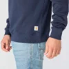 Sudadera de cuello redondo con estampado Sawyer para hombre
