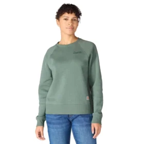 Sudadera de cuello redondo de corte holgado Sawyer para mujer