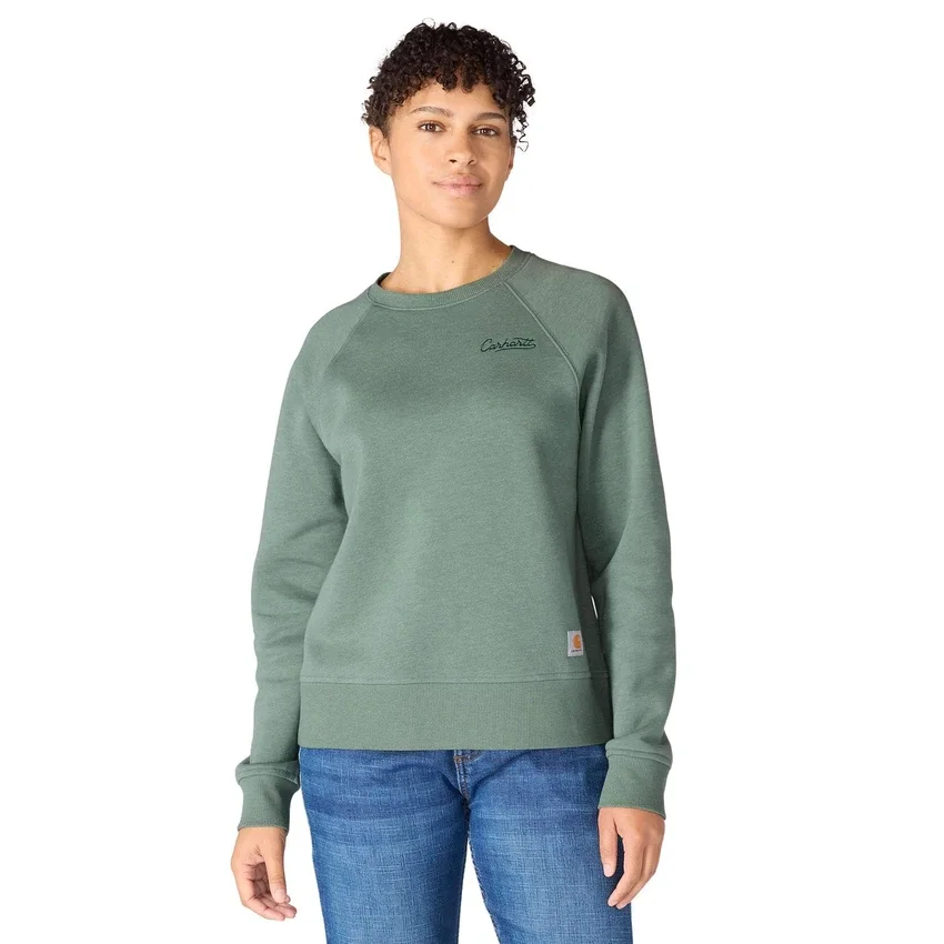 Sudadera de cuello redondo de corte holgado Sawyer para mujer