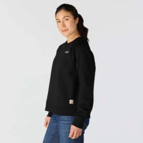Sudadera de cuello redondo de corte holgado Sawyer para mujer