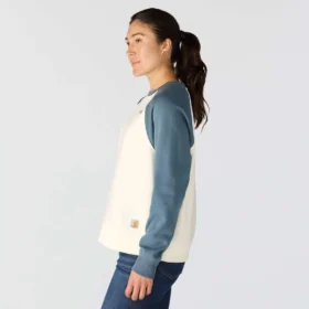 Sudadera de cuello redondo de corte holgado Sawyer para mujer