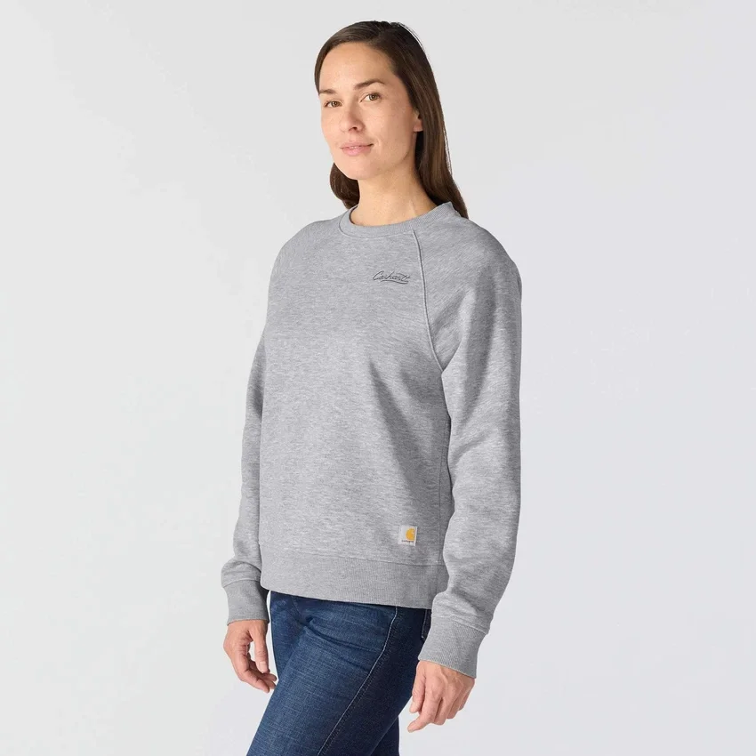 Sudadera de cuello redondo de corte holgado Sawyer para mujer