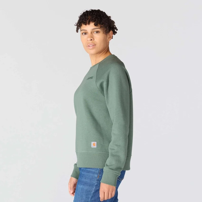Sudadera de cuello redondo de corte holgado Sawyer para mujer